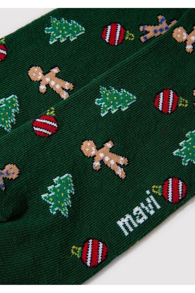 Mavi Socket sock dark green