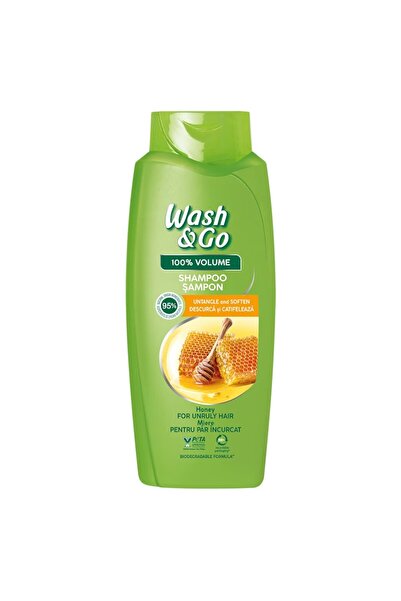 Wash and Go Sampon Wash & Go cu Miere pentru Toate Tipurile de Par, 675 ml