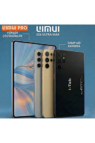 OEM LIMUI PRO i Tab S26 ULTRA 10.1” 1TB FULL HD / ANDROİD 15 / 12000 mAh