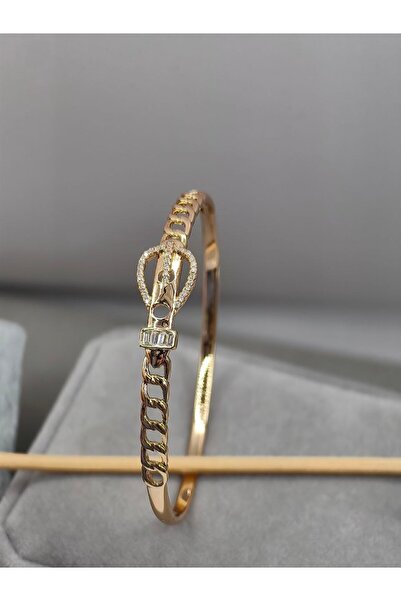 OEM Brățară fixă inoxidabila placată cu aur