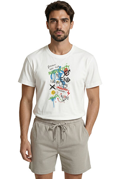 Color Luxe ''Forever Young'' and Graffiti Printed Intricate Street Style Prem...