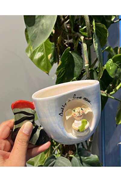visera Harry Potter Series Dobby Figured Sock Knob Design Mug