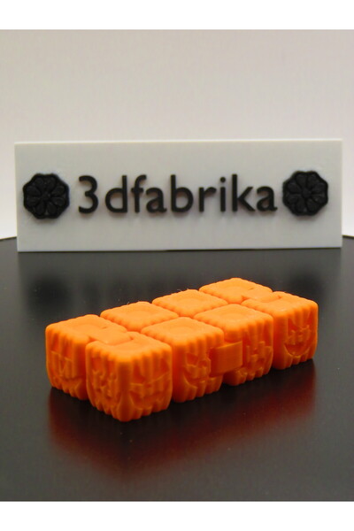 MODA مكعب القرع المنحوت اللانهائي - مكعب زخرفي ثلاثي الأبعاد