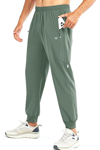OEM Women's running sports pants, light green, XL
