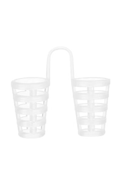 Generic Anti-snoring device, silicone nose plugs, transparent, with storage case, for comfortable sleep