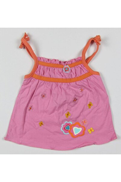 Primii Pasi Blouse with straps, S21101, First Steps, 18-24L, pink