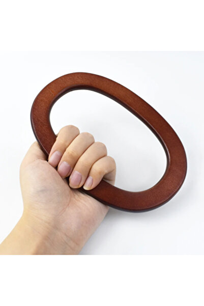 Gerenic مقبض شنطة خشبي مكون من طقم [قطعتين] لشنطه واحده حجم صغير