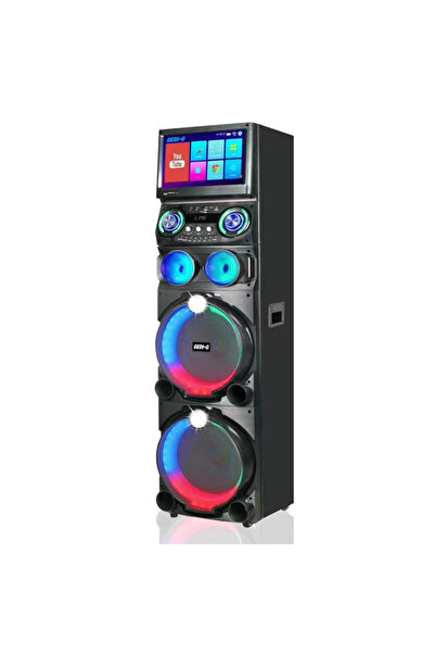 iKlassQeer 1000W Professional Party Speaker with Smart Screen, RGB Lights and Powerful Bass