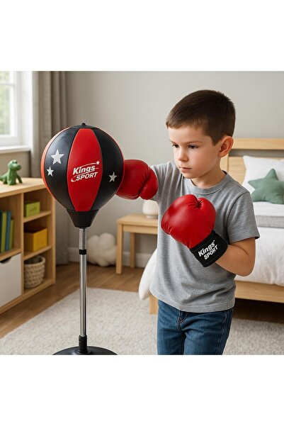 Liveup Kids punching bag adjustable in height 67-102CM