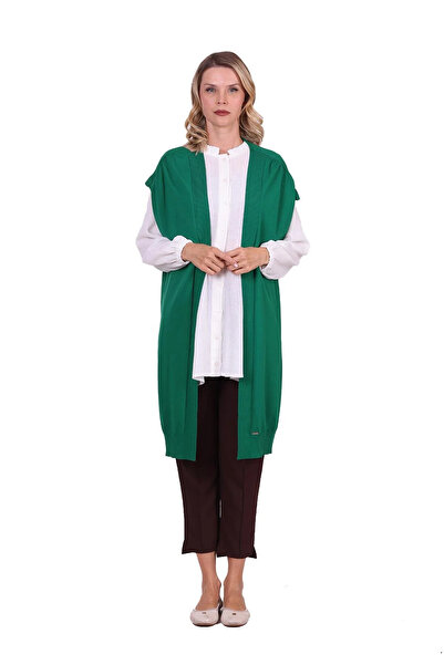 Invee 6765 Трикотажний жилет - зелений