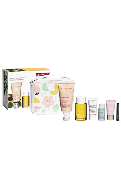 Clarins Σετ εγκυμοσύνης Clarins: Clarins, υφασμάτινη θήκη GWP