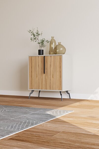 eceahşaptasarım 2 Kapaklı Çok Amaçlı Dolap