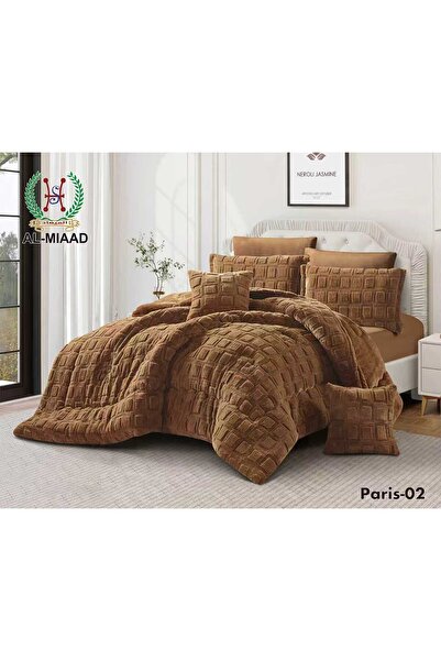 ALMIAAD Paris winter bedspread, soft rabbit fur