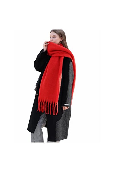Wearflawless Wearlawless Thick Tasseled Winter Scarf, New Year's Gift, New Year's Scarf