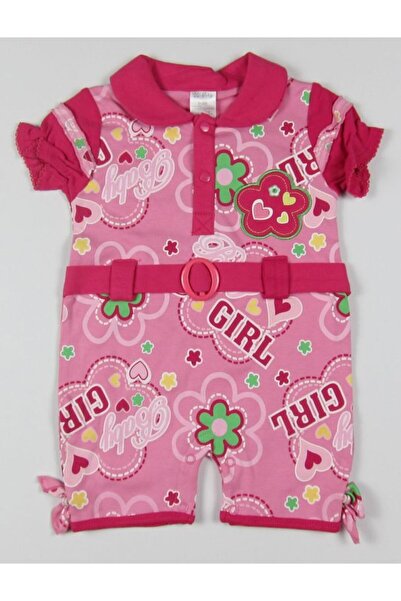 Primii Pasi Girls' jumpsuit, S29042, First Steps, pink, 6-9L
