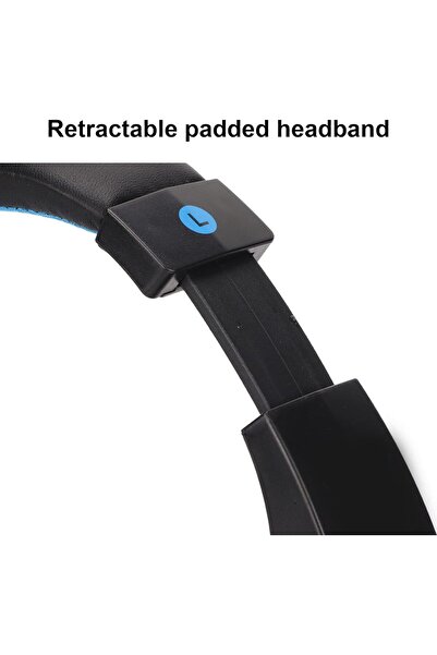 Generic SY830MV Game Headsets, Adjustable Volume Wired Over Ear Headphones Support Mic