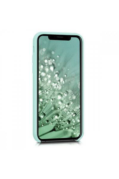 KWmobile Case for Apple iPhone X / iPhone XS, Silicone, Green, 42495.71