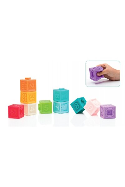 Fillikid Меки гумени блокчета играчка 10 бр./комплект