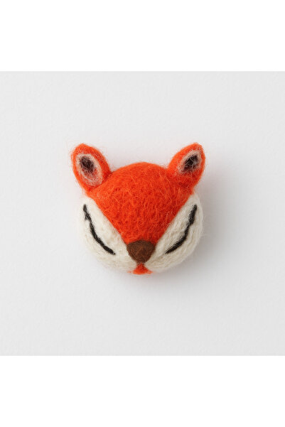 iğne izi Ръчно изработена филцова брошка за коса с украса в форма на корона –...