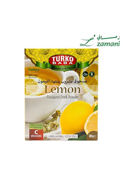 Turkobaba مسحوق مشروب توركو بابا بنكهة الليمون - 300 غرام