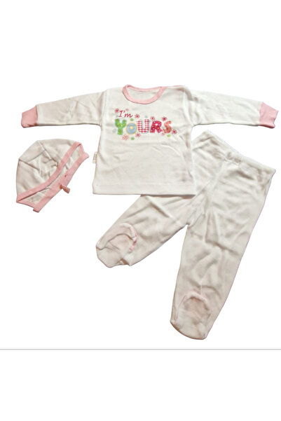 Bubu Kids Creations 3-piece baby suit, made in Romania