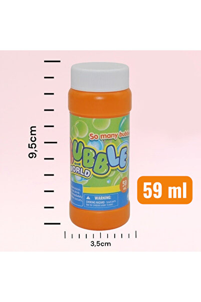 OEM Set Hooppie, 3 rezerve solutie balonase sapun, capacitate recipient 59 ml