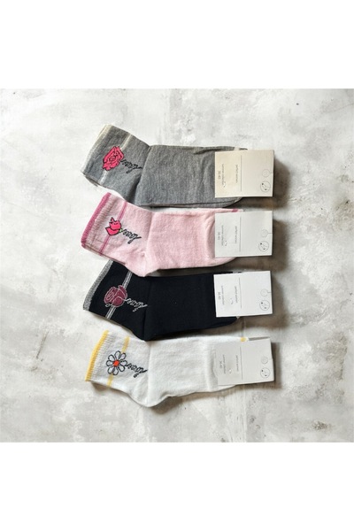 Semay Çorapları 6 Pack Patterned Socks