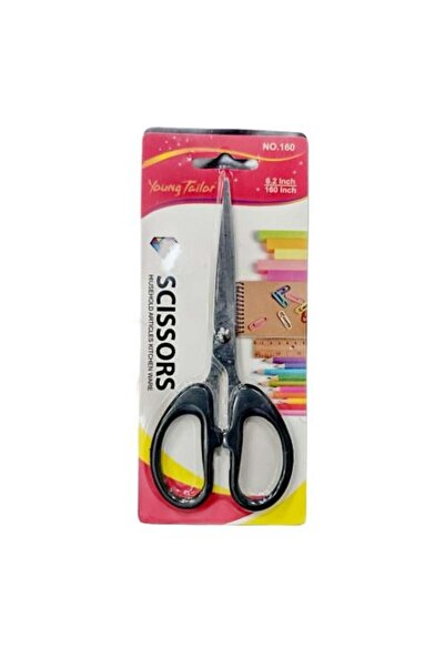 scissors Small sewing scissors, 6.2 inches, iron blade with plastic handle, 1 piece
