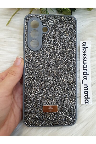 ZB Aksesuarda Moda Samsung Galaxy A17 Compatible Luxury Swrovski Stone Case
