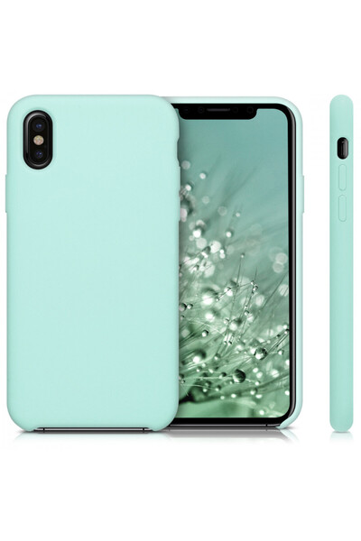 KWmobile Case for Apple iPhone X / iPhone XS, Silicone, Green, 42495.71