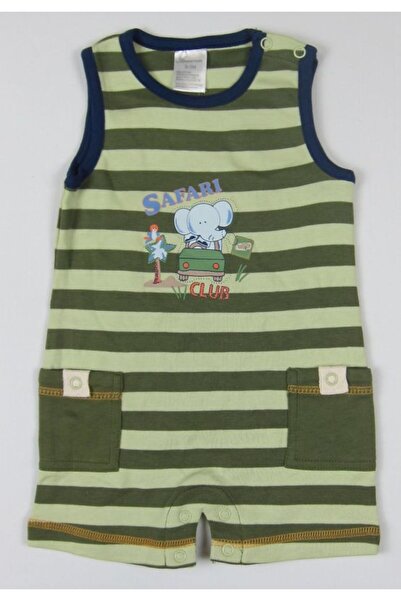 Primii Pasi Boys' jumpsuit, S21031, First Steps, 3-6L, green