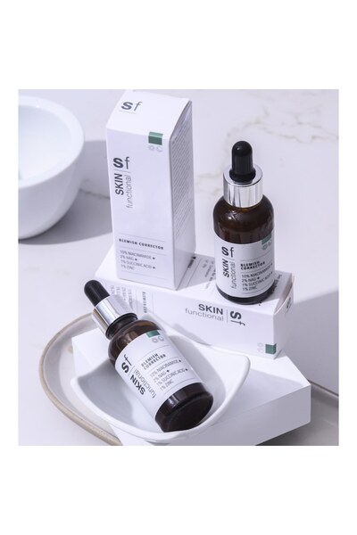 Skin Functional Anti-Imperfection Serum, with 10% Niacinamide, 2% NAG, 1% Succinic Acid and 1% Zinc, Strong Anti-Imperfection Effect