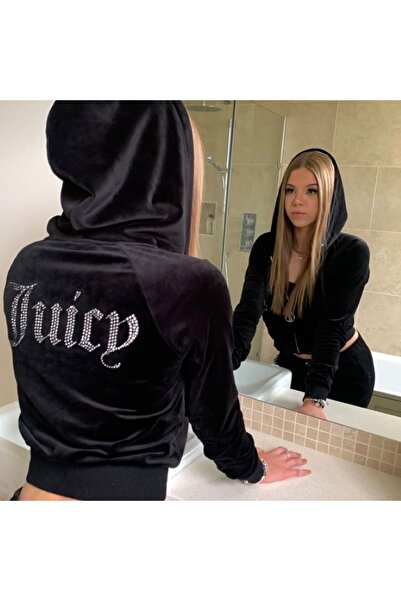 SEFUR Juicy Velvet Y2K Tracksuit Rhinestone Bottom Top 2 Piece Set