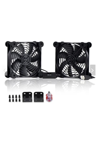 AC Infinity 120mm Dual 5V/12V Super Silent Fan, USB, Speed Control, 120x120x38mm