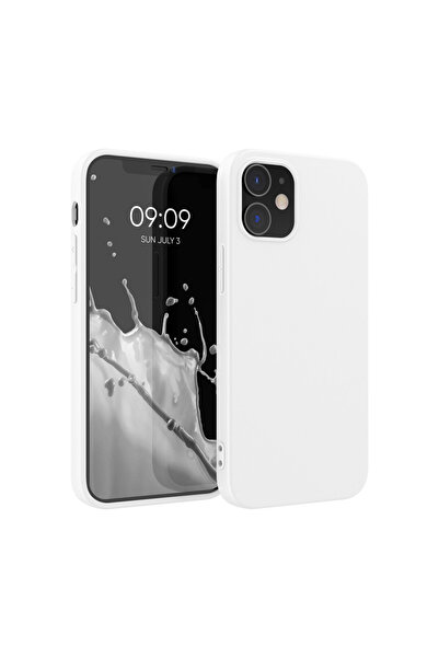 KWmobile Carcasă pentru Apple iPhone 12 / iPhone 12 Pro, silicon, alb, 53938.48