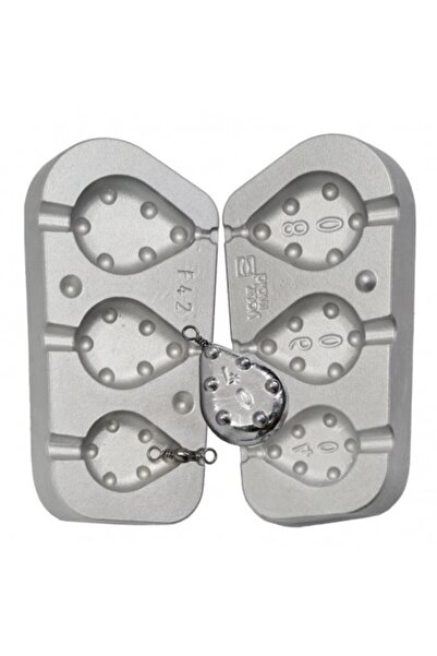 Your Mold Cod matriță plumb pescuit 042 40g 60g 80g