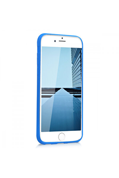 KWmobile Case for Apple iPhone 6 / iPhone 6s, Silicone, Blue, 43410.104