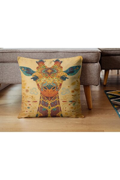 ALAMODECOR Husă pentru pernă cu model modern, cu două fețe, digitală cu imprimeu (1 bucată)