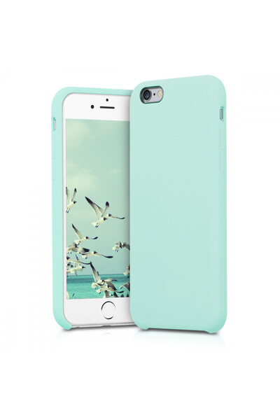KWmobile Case for Apple iPhone 6 / iPhone 6s, Silicone, Green, 40223.71