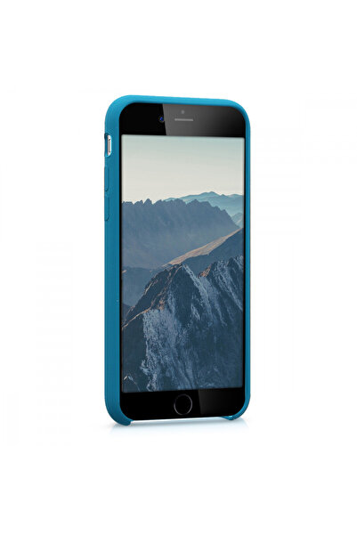 KWmobile Case for Apple iPhone 6 / iPhone 6s, Silicone, Blue, 40223.78
