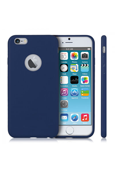KWmobile Case for Apple iPhone 6 / iPhone 6s, Silicone, Blue, 33100.17