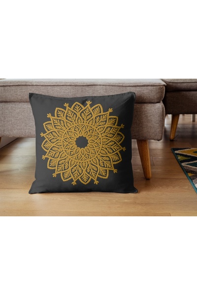 ALAMODECOR Модерна двустранна калъфка за възглавница с цифров печат (1 брой)