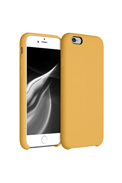 KWmobile Carcasă pentru Apple iPhone 6 / iPhone 6s, silicon, galbenă, 40223.217