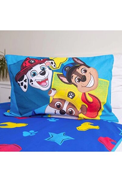 OEM Lenjerie de pat Patrula Cățelușilor - Zile în față, 100x135 cm, 100% bumbac, față de pernă 40x60 cm, pentru copii