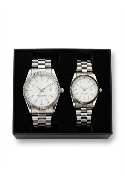 Leerybee Modern Hex Clock Set with Calendar