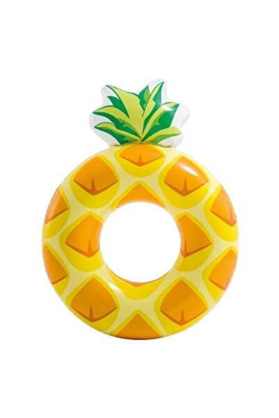 OEM Pineapple Inflatable Swim Ring, approx. 1.17 x 0.86 m