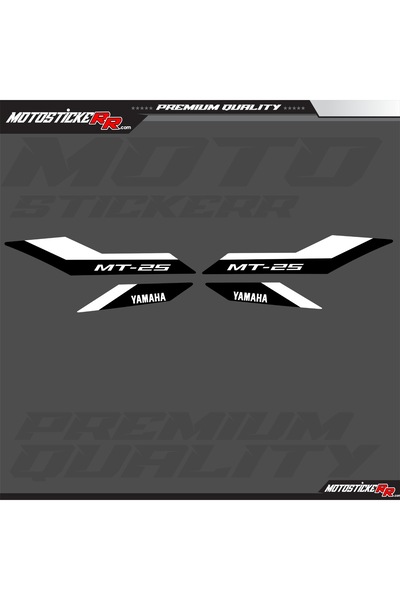 Yamaha Mt25 Uyumlu Sticker set