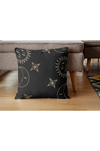 ALAMODECOR Husă pentru pernă cu model modern, cu două fețe, digitală cu imprimeu (1 bucată)