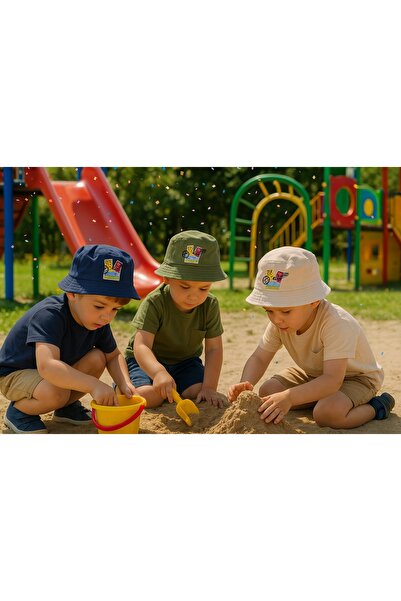 Kitti Boy's Printed Linen Hat