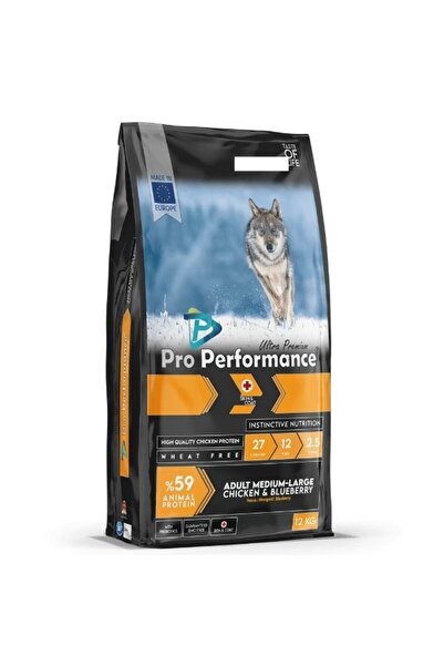 Pro Performance Pro Tavuklu & Yaban Mersinli Orta ve Büyük Irk Yetişkin Köpek...